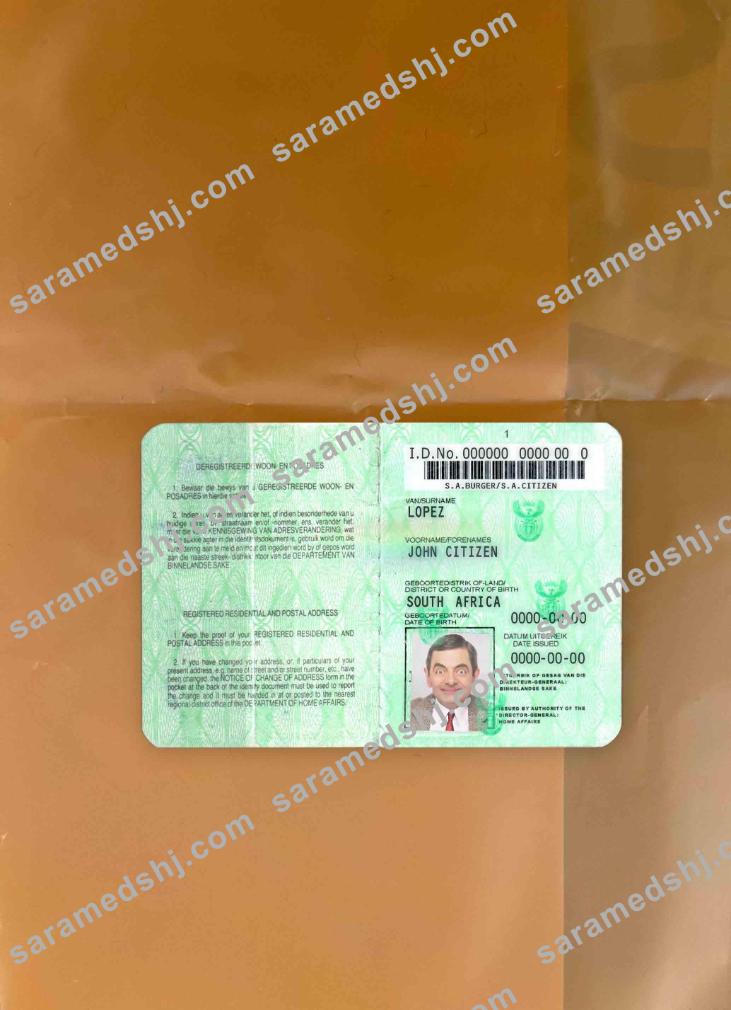 South Africa ID (1986 – 2013) photolook